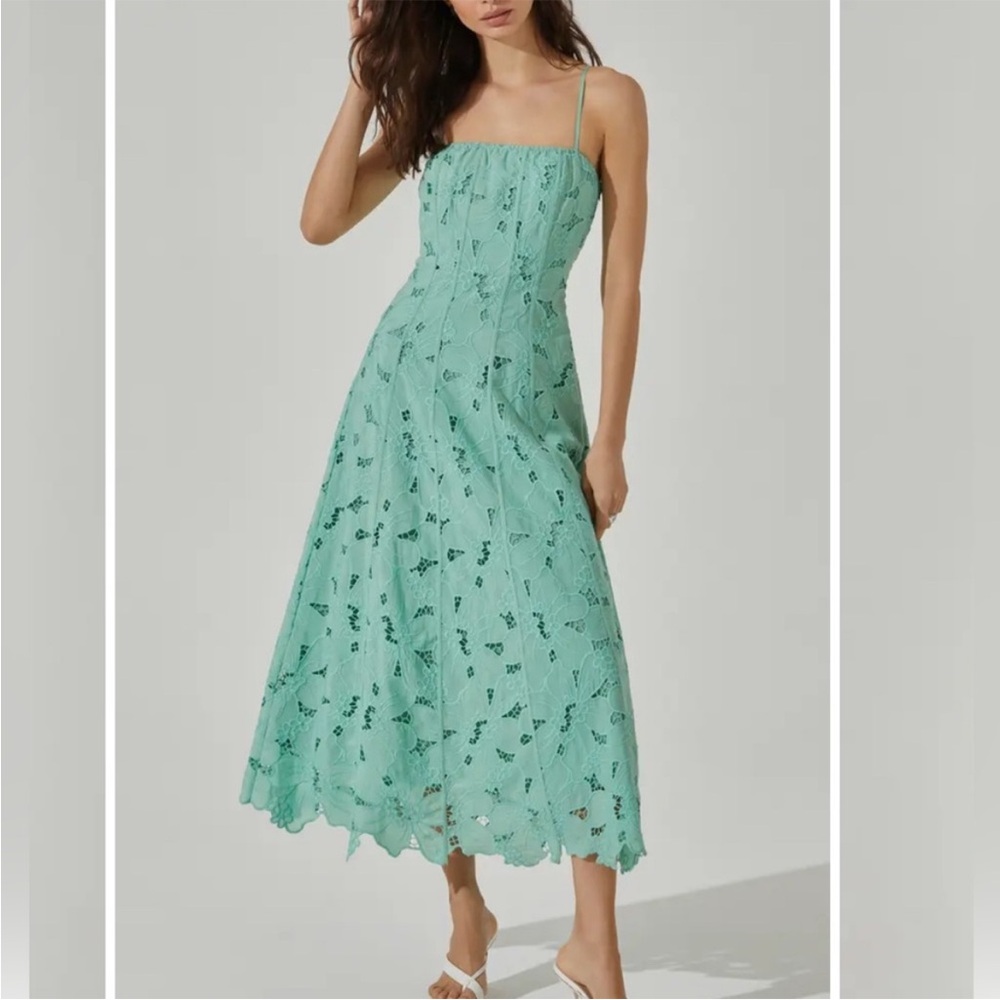 ISO Astr the label mint eyelet Lace Dress